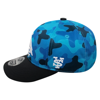 Gorra Crow YS Blue Camo Snapback