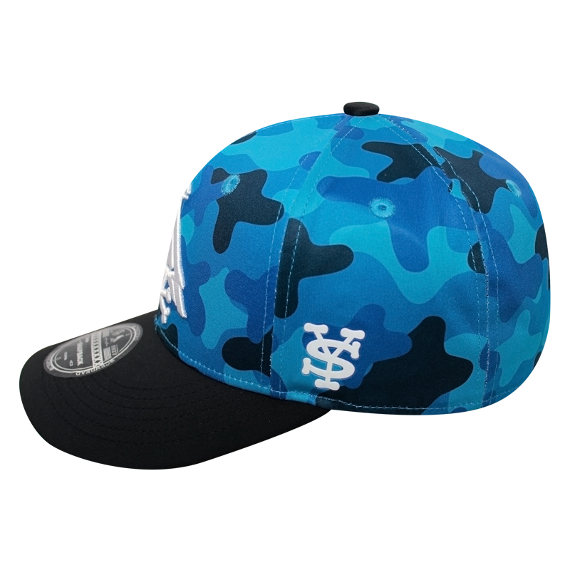 Gorra Crow YS Blue Camo Snapback