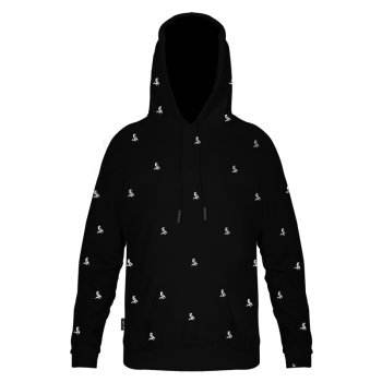 Hoodie Cuervo Blanco