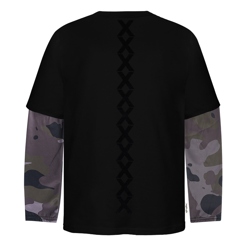 T-Shirt X-Belicamo Green/Gray LS