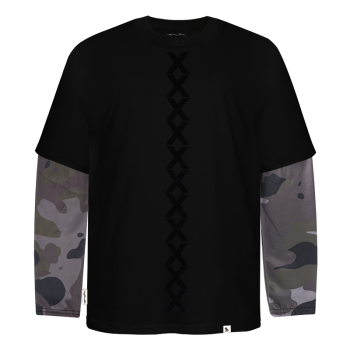 T-Shirt X-Belicamo Green/Gray LS